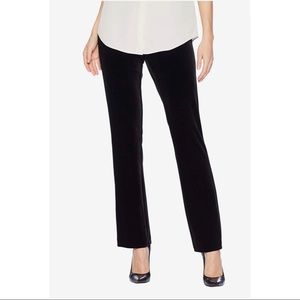 Helmut Lang Velvet Pants Pull-On Black (Made in Italy) Size M NWT $450